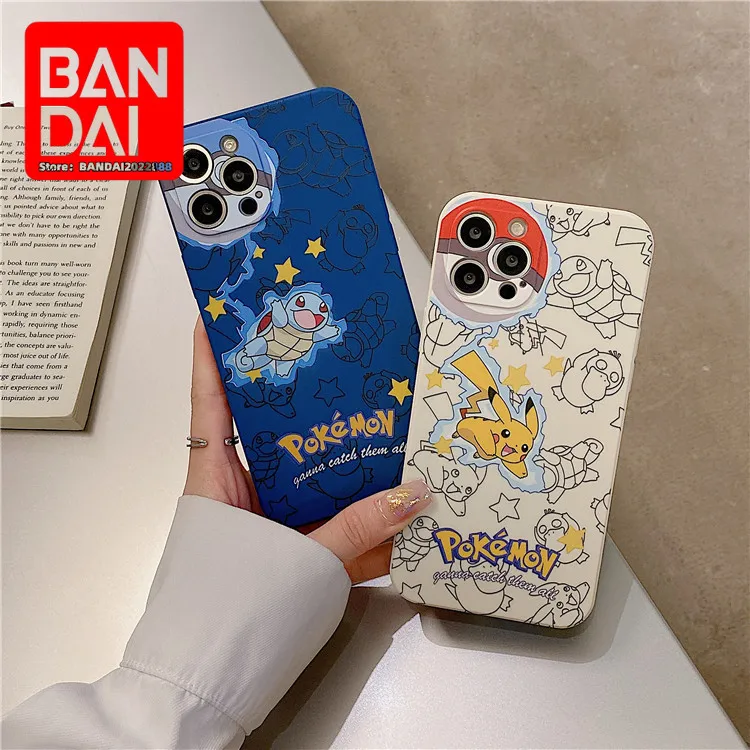 

Suitable For Iphone13 Cartoon Side Pikachu Mobile Phone Shell For IPhone 11promax Frosted Mobile Phone Protective Case 12