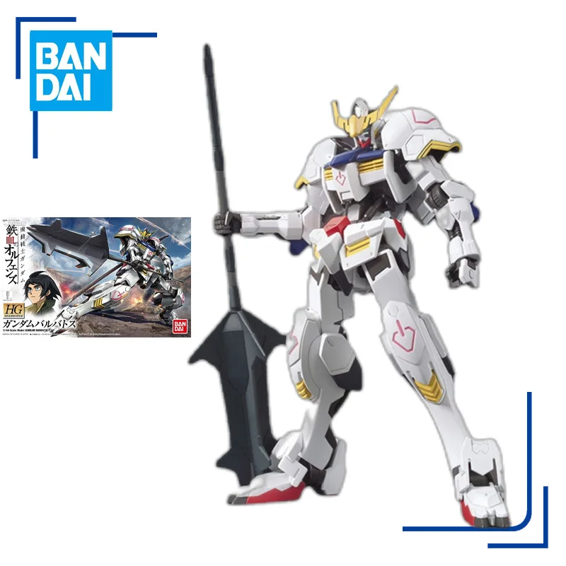 

Bandai Original GUNDAM HG Series Barbatos 1/144 Anime Action Figure Assembly Model Toys Collectible Model Gifts For Children