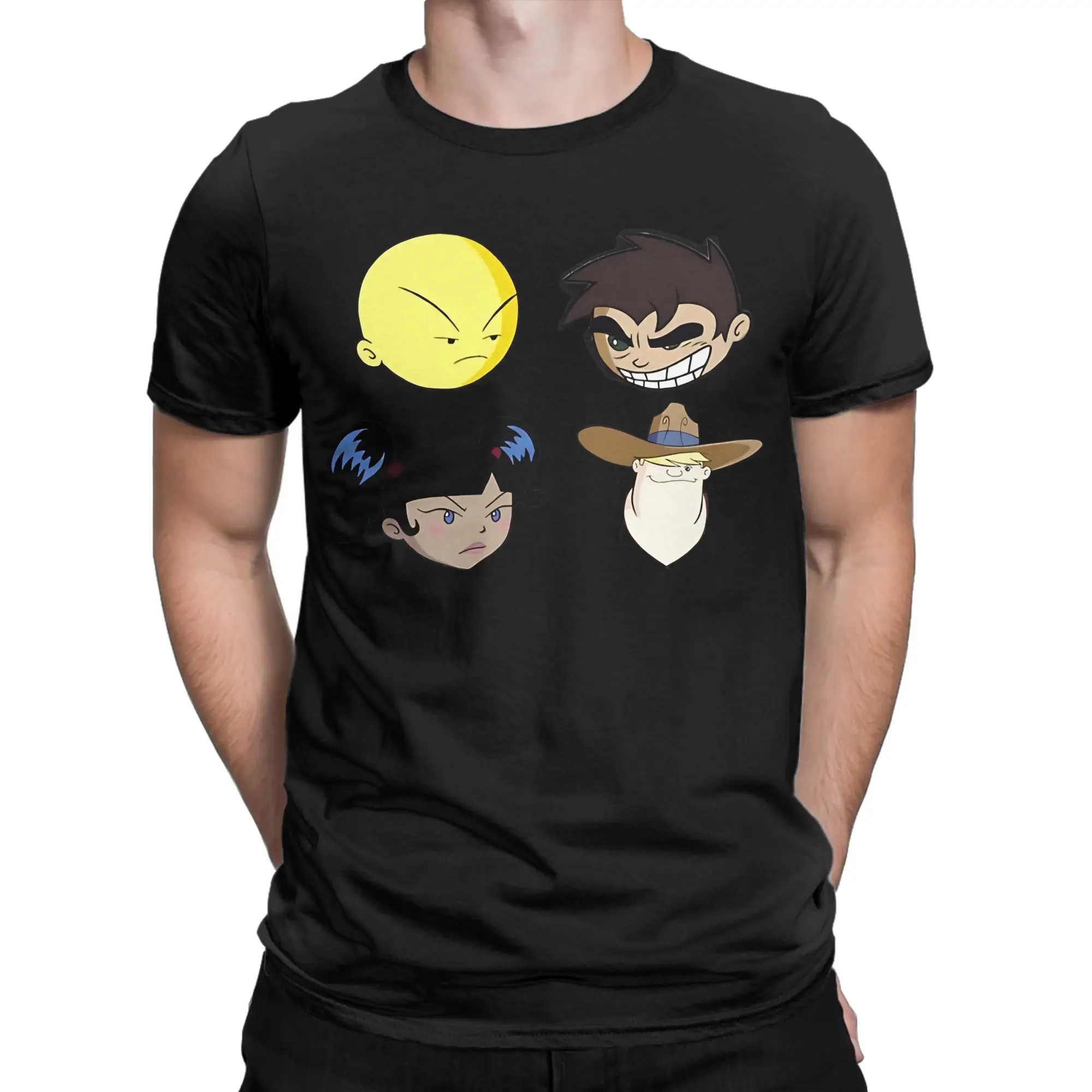 Фото Футболка Xiaolin Showdown Vintage Oriental Magic Relic, классическая футболка с графическим рисунком, 100% хлопок, футболки для мужчин №1