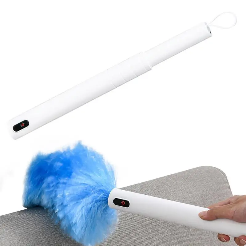 

Rotating Spin Cleaner Duster 360 Spin Electric Spin Duster Duster Brush With Extension Pole For Furniture Ceiling Fan Wall Car