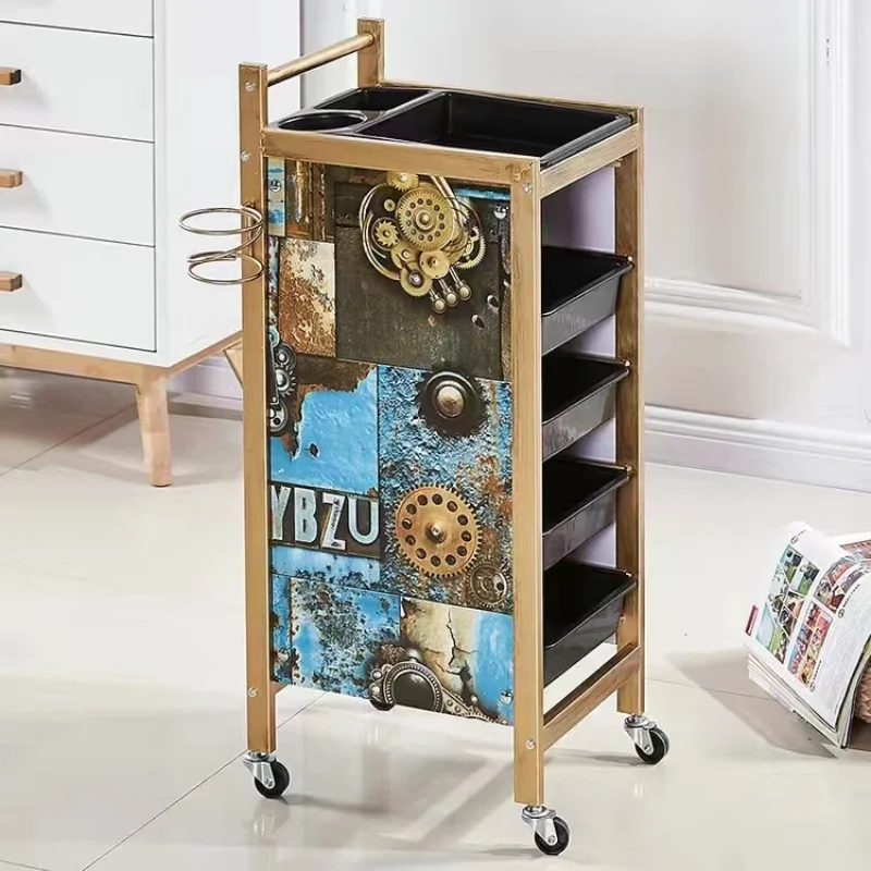 Мебель для бизнеса колесо ящик обслуживания тележка мини деревянная модель