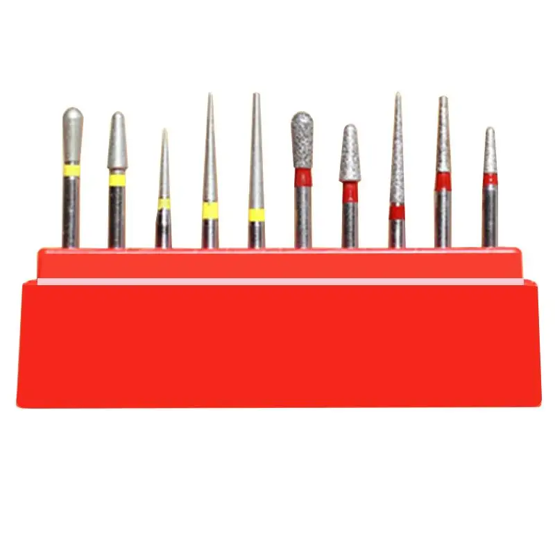 10 шт. Зубные сверла для полировки буров 1 6 мм