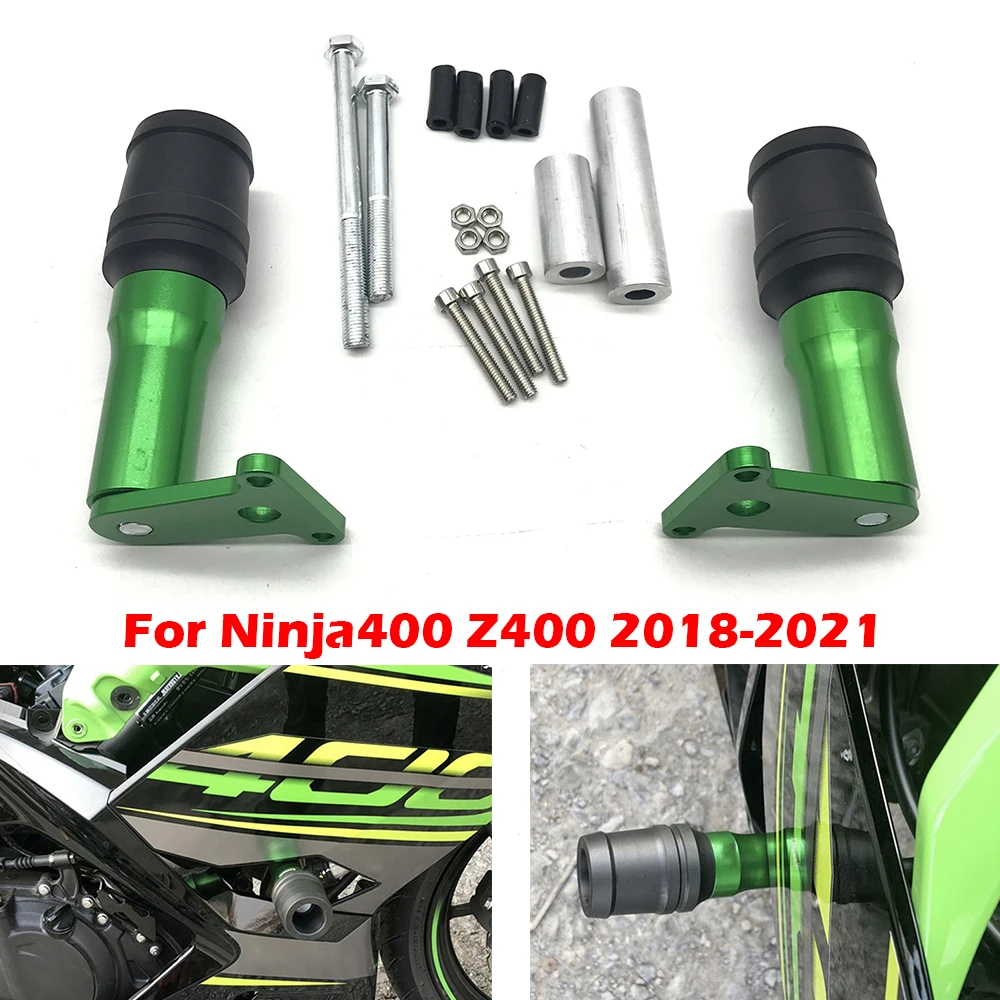 

Аксессуары для мотоциклов, защита двигателя, защита рамы, ползунок, Противоударная прокладка, Защитная крышка для Kawasaki Ninja 400 Ninja400 Z400