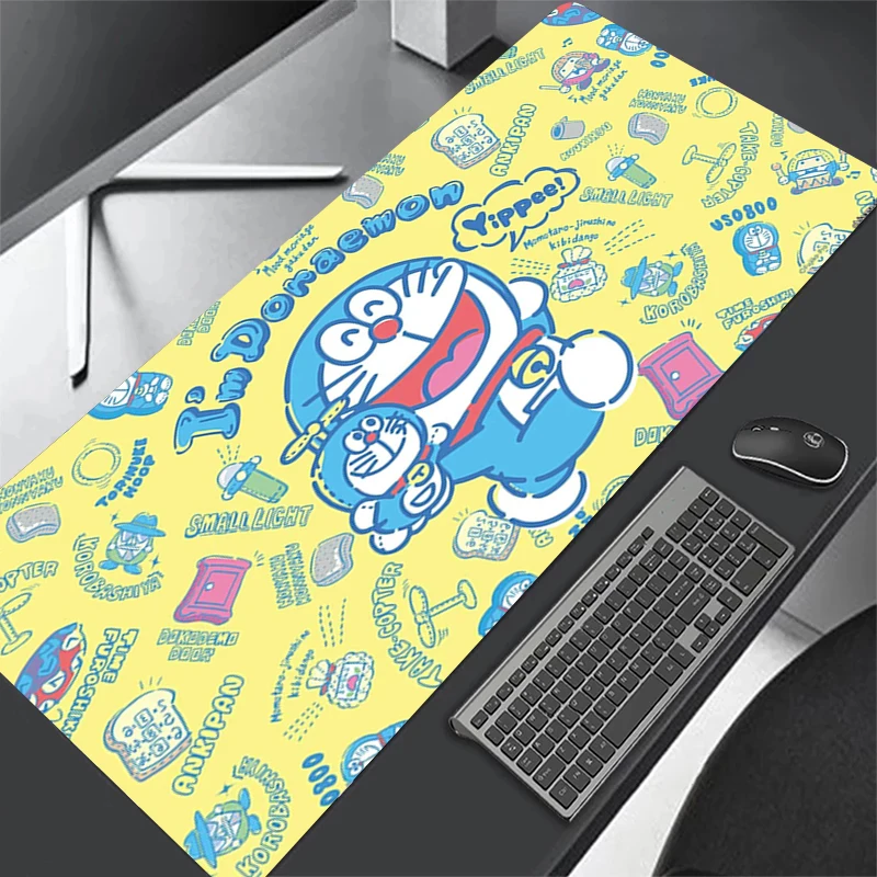 

Игровые аксессуары коврик для мышки с Аниме Doraemon, большой коврик для мыши, игровая офисная компьютерная клавиатура, коврик для мыши, Настольный коврик
