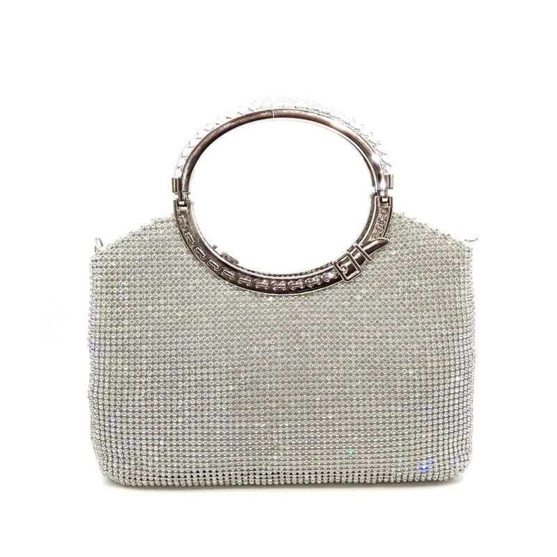 

Вечерний клатч для женщин, вечерняя сумочка, золотой кошелек, Роскошные Блестящие Серебряные кошельки для празднования свадьбы