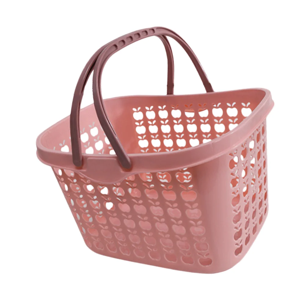 

Basket Storage Fruit Wire Countertop Bin Snacks Handlevegetables Laundry Holder Baskets Bread Eggs Household Garden Shopping