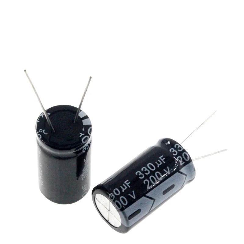 

200V 10uF 15uF 22uF 33uF 47uF 68uF 100uF 220uF 330uF 560uF 1000uF Aluminum Electrolytic Capacitor Radial