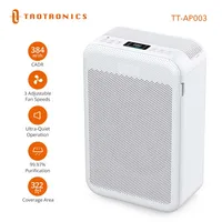 TaoTronics Air Purifier 3-Stage H13 True HEPA Filter CADR 384m³/h Purification 99.97% Dust Formaldehyde Air Cleaner for Home