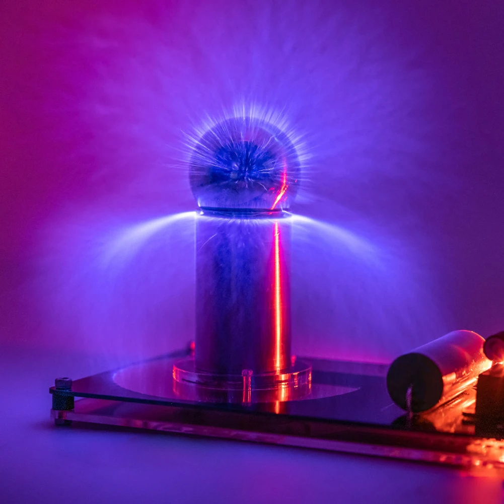 

Artificial Lightnings Electric Arc Generator Electronics Tesla Coil Efficiency Science Experimental Toy Student Teaching Aids