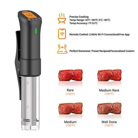 INKBIRD Sous Vide Cooker ISV-200W с цифровым управлением — фото модели