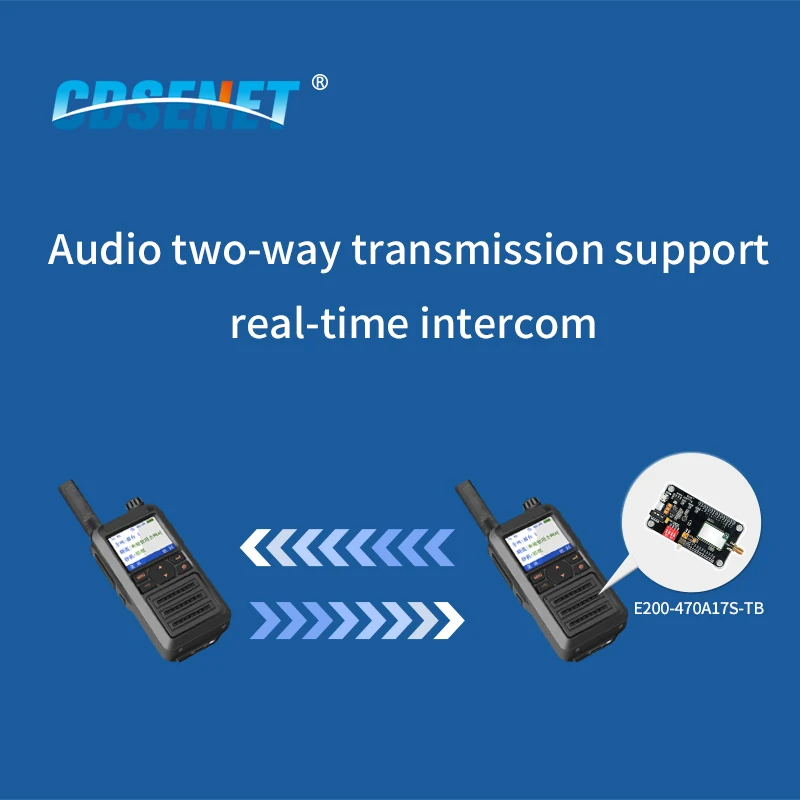Test Board Audio Transmission Module Amplifier Board Speaker USB Test kits 17dBm 470MHz Long Distance For E200-470A17S
