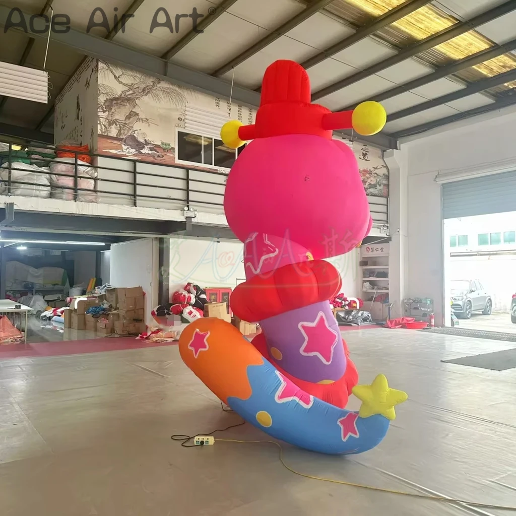 Гигантская надувная змея воздушный удар мультяшная/животная хит продаж шар со