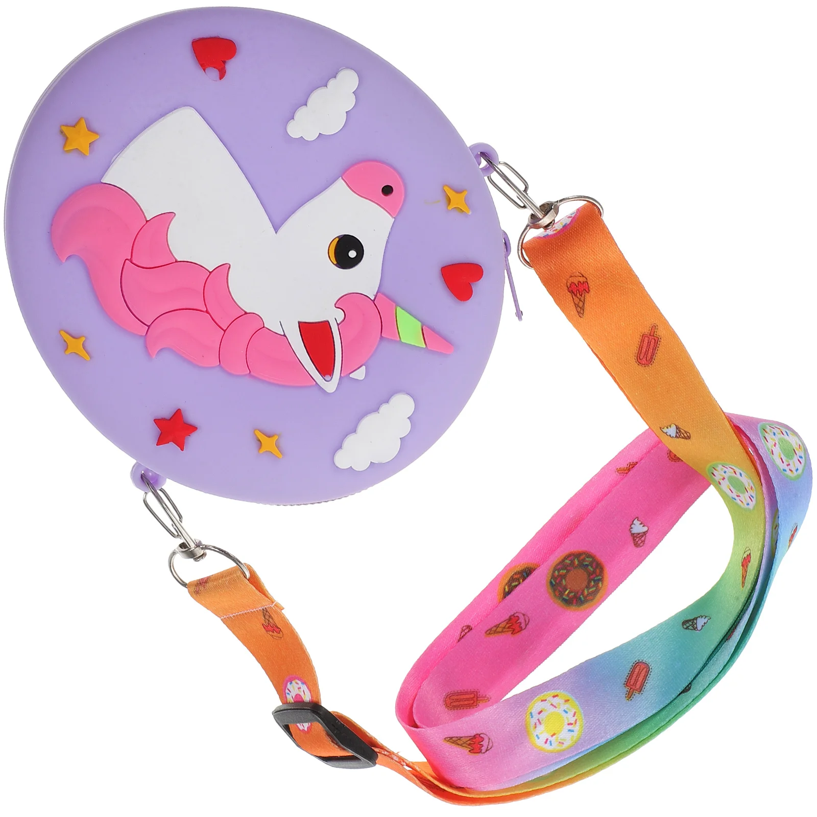 

Unicorn Shoulder Bag Adorable Crossbody Kids Cartoon Wallet Bags Coin Purse Silicone Storage Girl