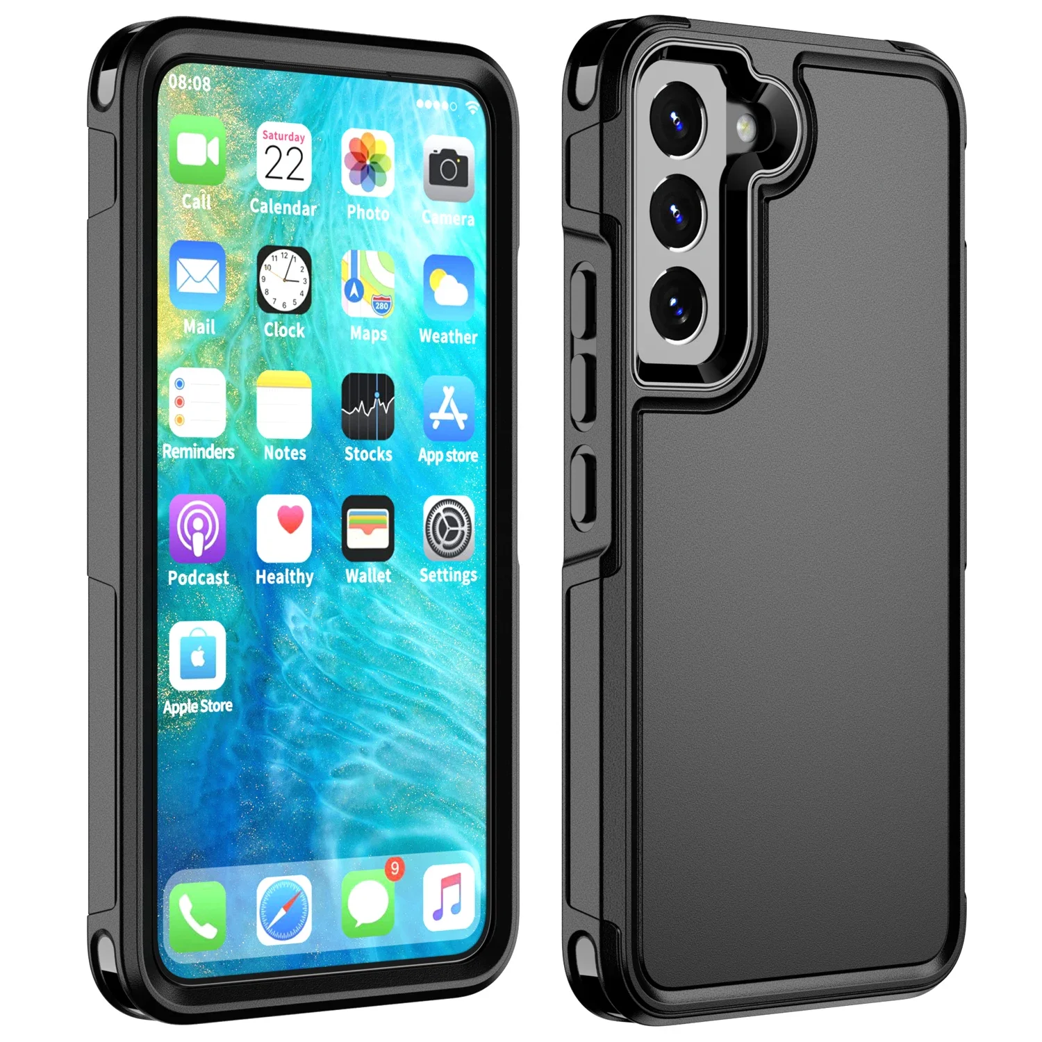 Противоударный сверхпрочный защитный чехол для Samsung Galaxy S24 Ultra Plus аксессуары