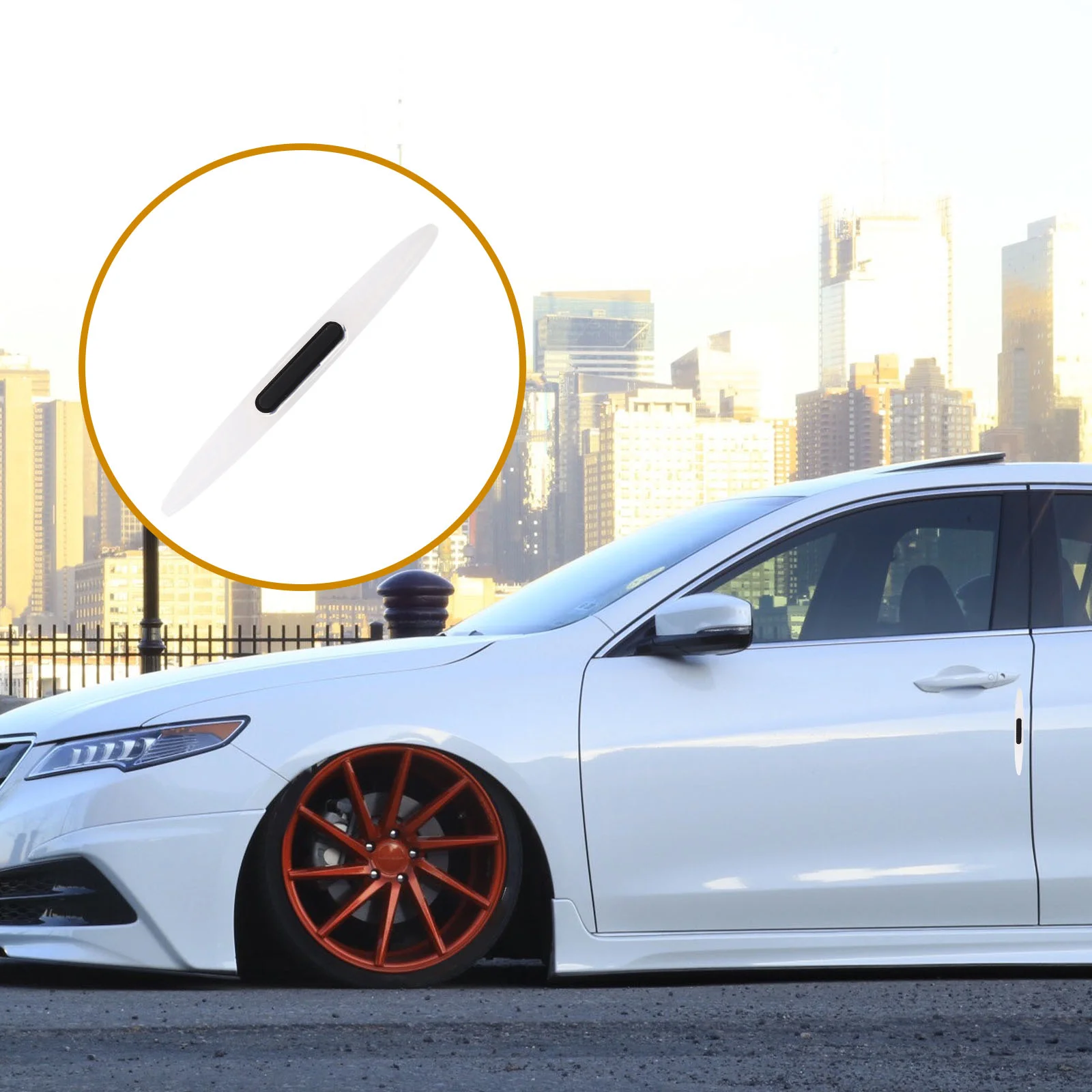 

2pcs Car Bumper Protector Car Collision Bumper Car Door Edging Guards