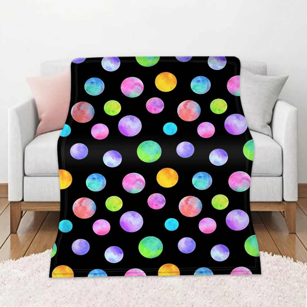 For Beds Sofa Couch Quilts Nap Cover Lightweight Travel Picnic Blanket