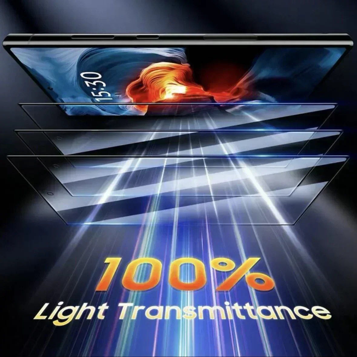 Фото 5 шт. для Vivo X80 X90 X100s X200Pro X100Ultra X300: Защитная пленка HD из закаленного стекла с комплектом для установки без пыли №5