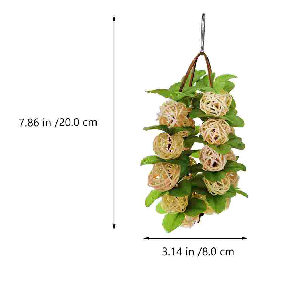 Подвесная игрушка для сбора пищи клетка попугая аксессуары мяч Takraw игрушки птиц