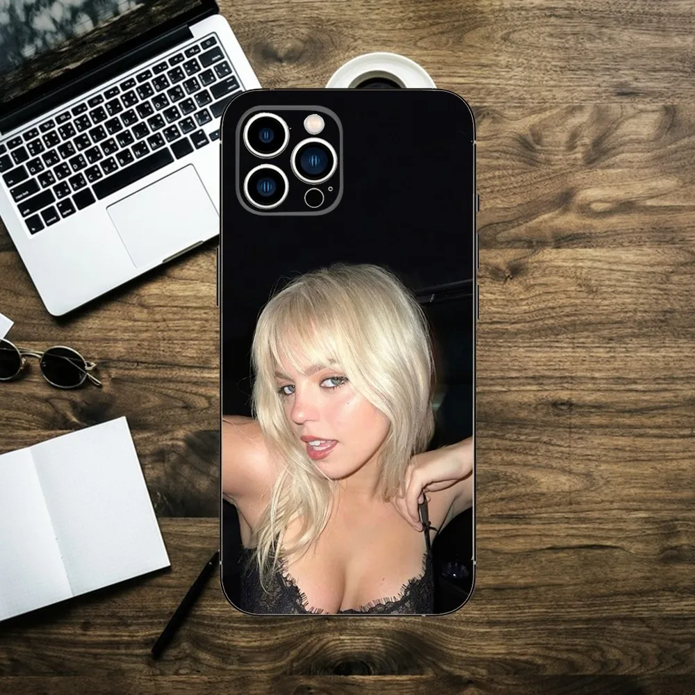 Чехол R-Renee Rapp Singer для Apple iPhone 15 14 13 12 11 XS XR X 8 7 Pro Max Plus силиконовый черный мини-Чехол