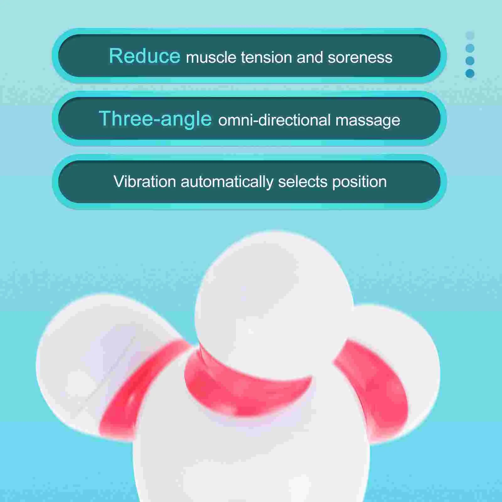 Устройство для массажа шеи и тела Трехногий инструмент акупунктурных точек