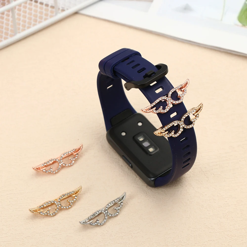 Стразы крылья ангела украшения сделай сам подвески для умных часов ремешок