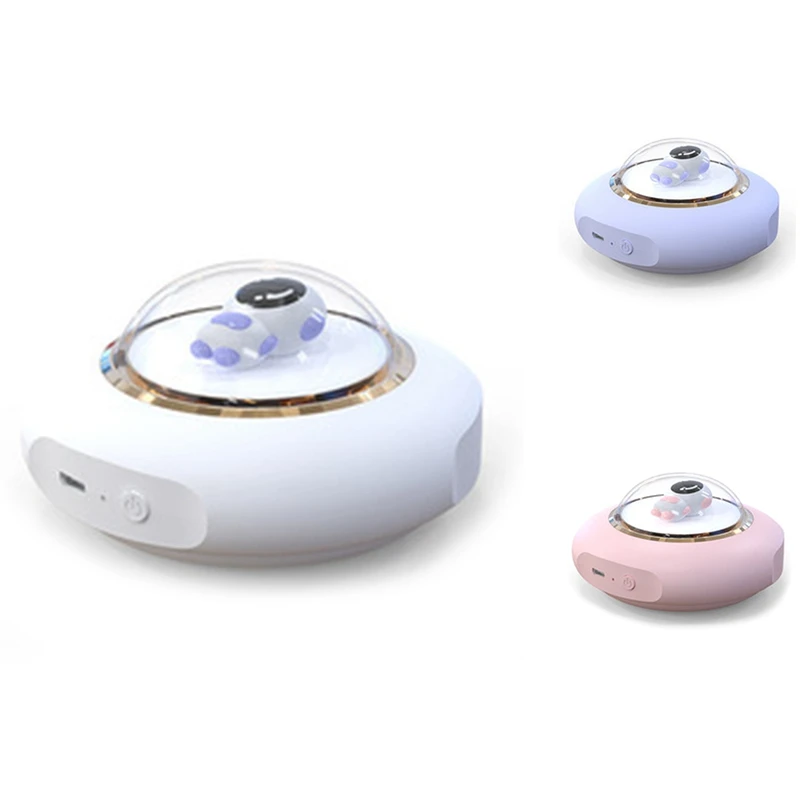 

Astronaut Luminous Flying Saucer Hand Warmer Power Bank Warm Baby Rechargeable Hand Warmer Astronaut Electric Warmer
