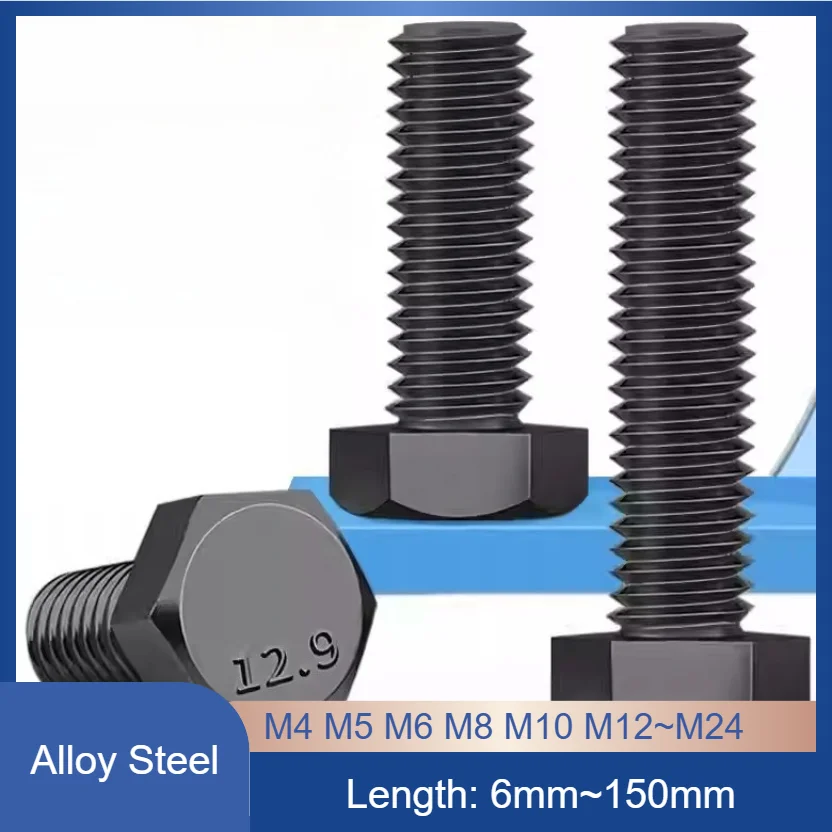

Болты с шестигранной головкой класса 12,9 — высокопрочные винты с шестигранной головкой с шестигранной головкой с шестигранной головкой M4 M5 M6 M8 M10-M24