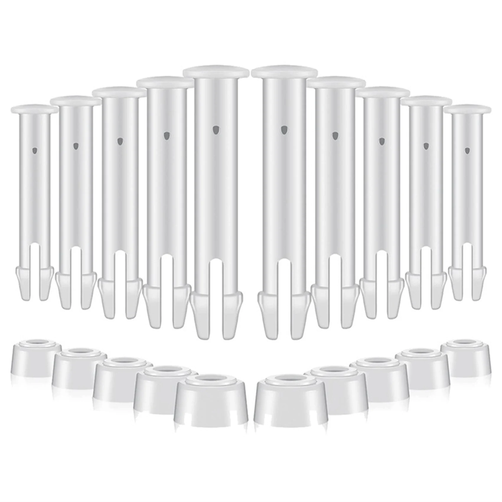 24 шт. пластиковые штифты для бассейнов и резиновые уплотнения надземных деталей