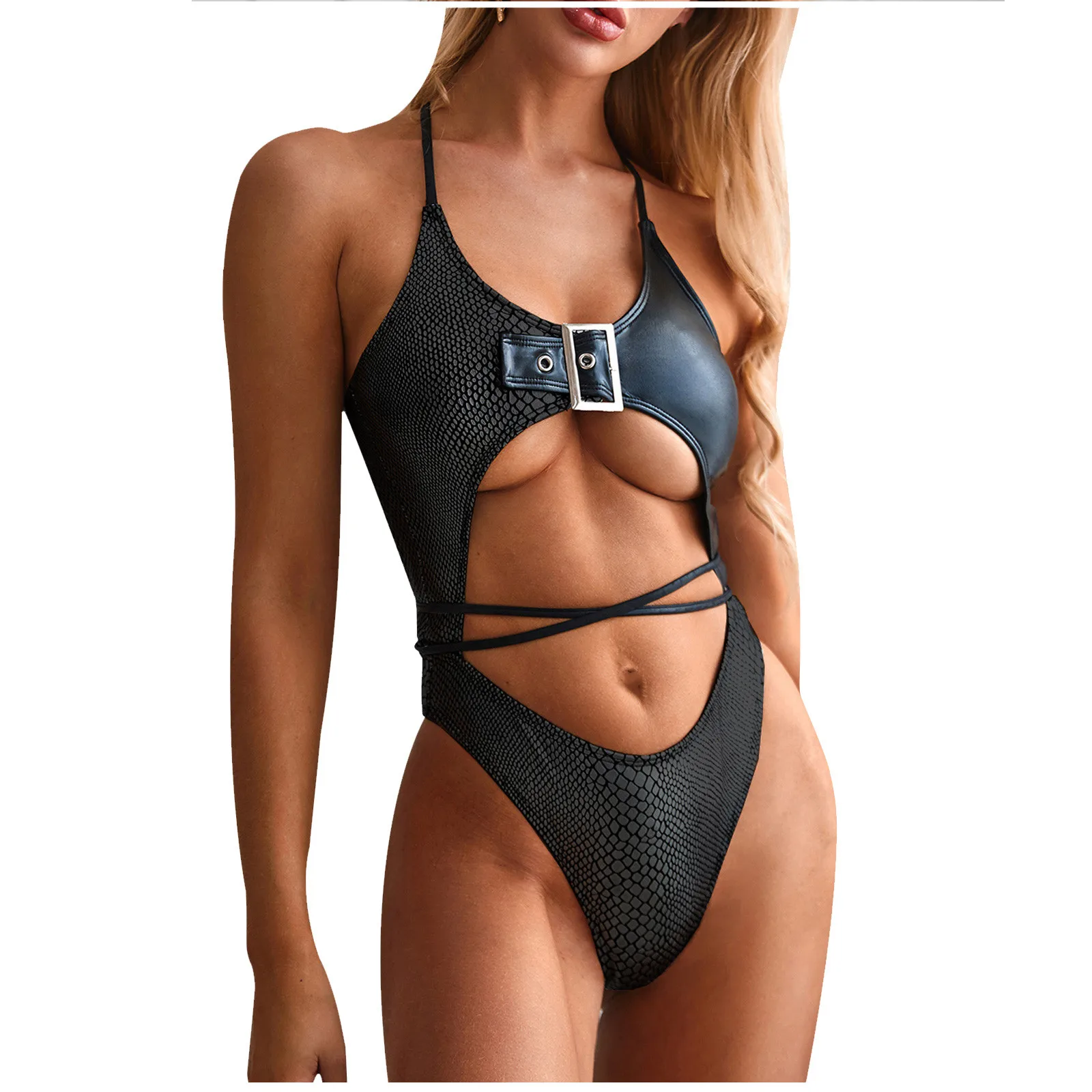 

Bikini Women's Swimming One-Piece Stripe Beachwear Swimsuit Swimwear Sexy Print Swimwears Tankinis Set Swimwears Thong swimsuit