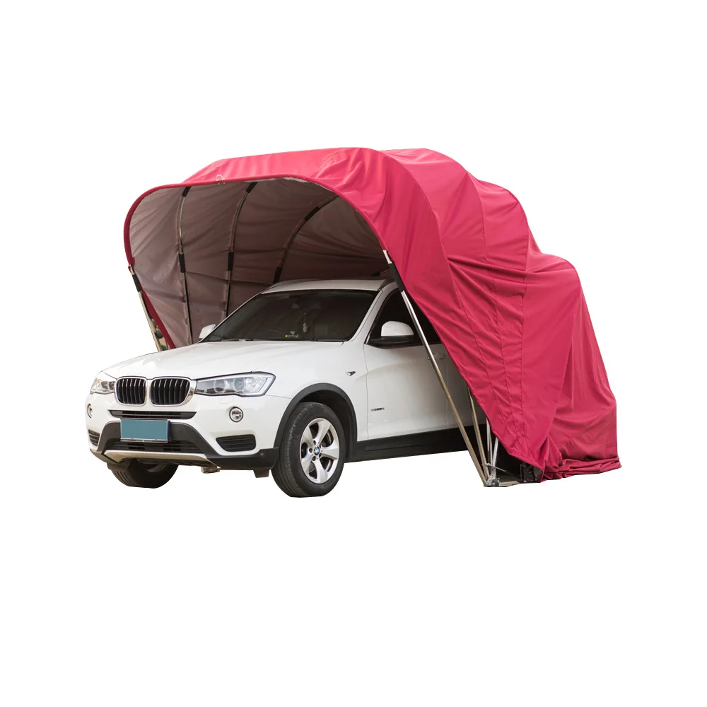 

Garage Canopy Parking Shelters Folding Garage Car Tent Canopies Sunshade Rain Proof Canopy