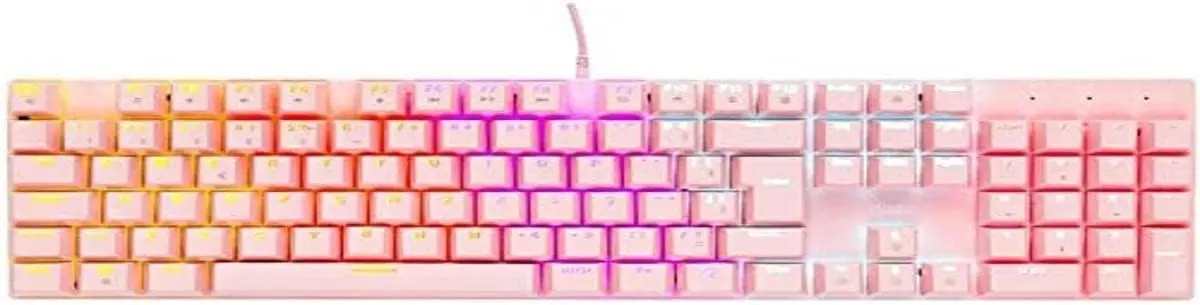 

Mecânico Orion Essential Rosa USB 2.0 teclado mecânico gamer