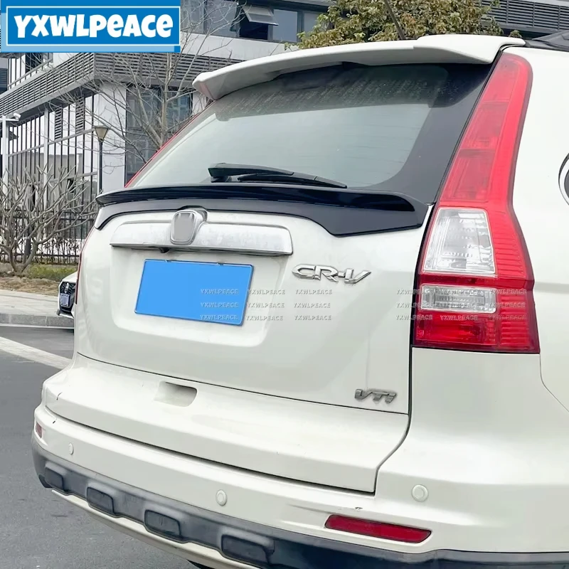 

Спойлер для Honda CRV 2007 2008 2009 2010 2011, АБС-пластик, задняя крышка багажника, средний спойлер, крылья, комплект кузова, аксессуары