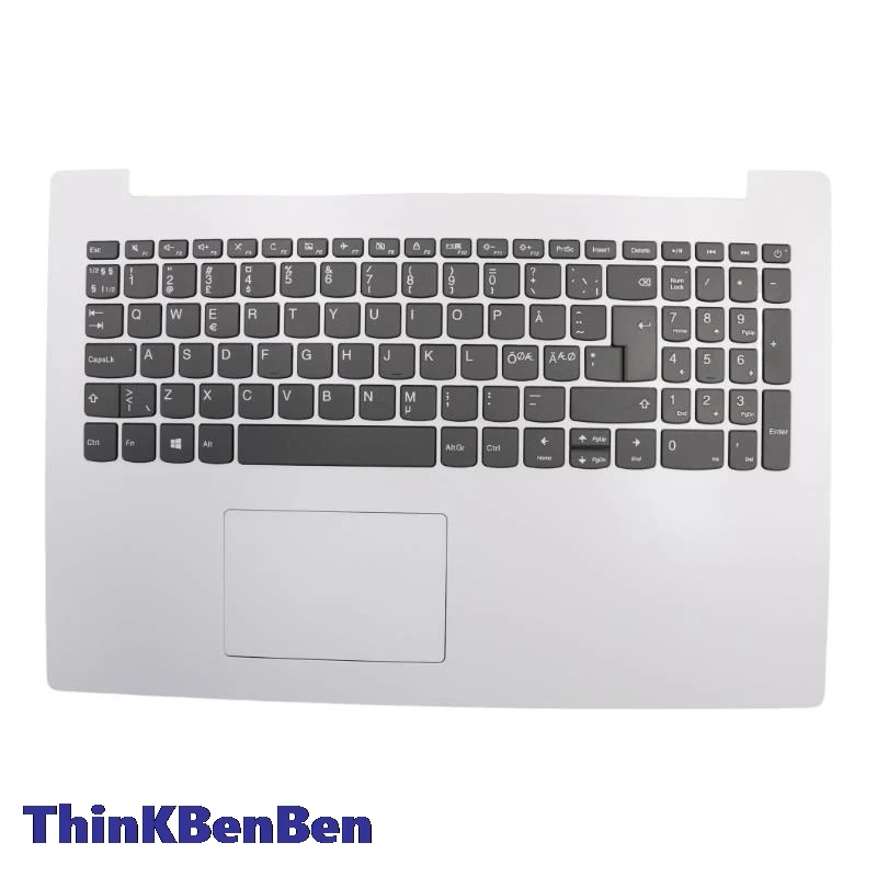 NDC Nordic клавиатура белый верхний чехол упор для рук Lenovo ideapad 330 15 IGM AST IKB 5CB0R16588