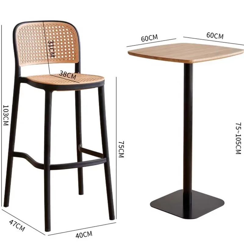 Стильные барные стулья для отдыха с высокой спинкой маленький роскошный барный