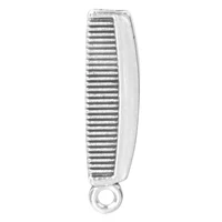 20pcslot simple retro silver color comb charms alloy tool pendant for necklace earrings bracelet jewelry making diy accessories