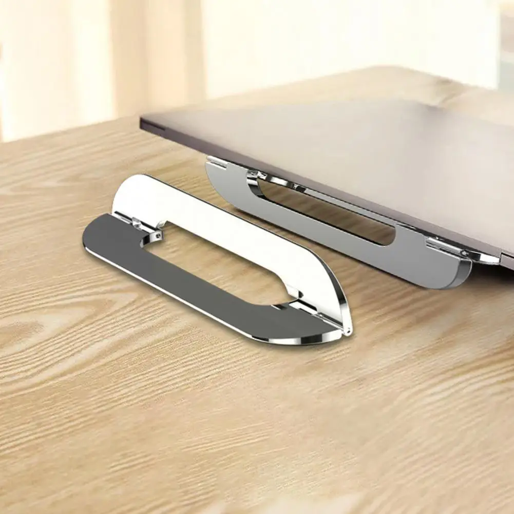 

Складная подставка для ноутбука из цинкового сплава, тонкий Настольный держатель для ноутбука и планшета, портативная охлаждающая подстав...