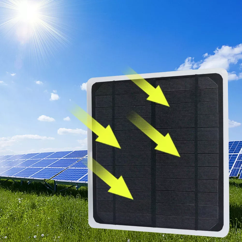 

IP65 Waterproof 5.5W Solar Panel for Mobile Phone Car Fan Outdoor Battery Cells Charger Dedicated to 12V Battery And 5V Device