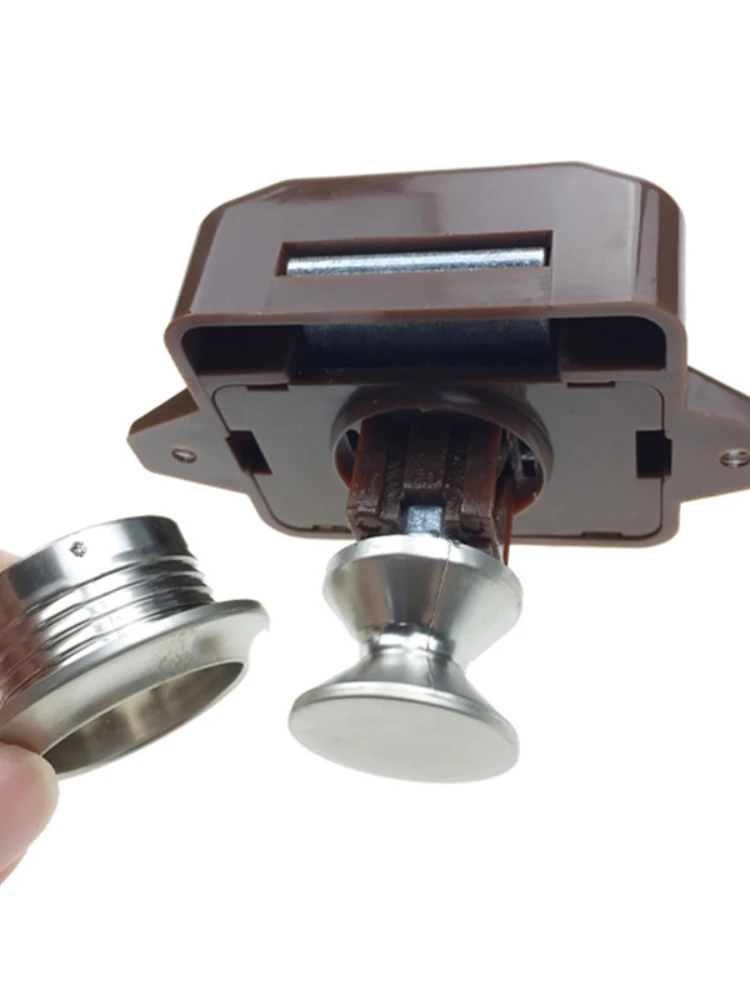 Нажимная кнопка из цинкового сплава скрытая ручка дверного замка для жилого