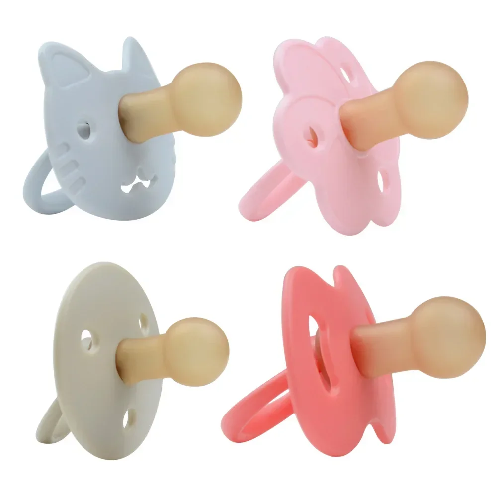 

Soft Silicone Soothing Baby Pacifier Portable Newborn Boys Girls Sleep Soothie Bite Nipple Nursing Teether Infant Supplies