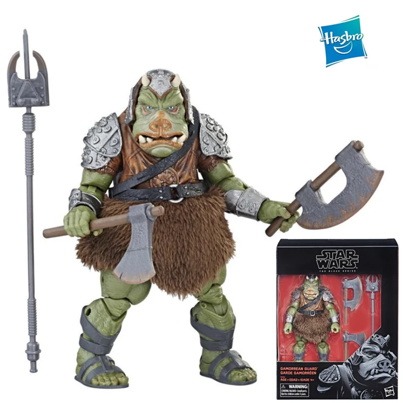 

Истоки Hasbro Звездные войны черная серия Gamorrean Guard Garde Gamorreen 6-дюймовая экшн-модель, коллекционная игрушка