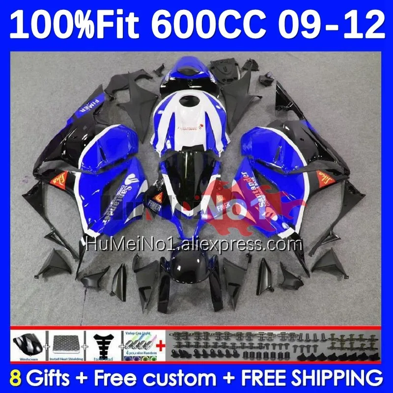 

Injection For HONDA CBR600RR CBR 600 RR CC 600RR 600CC 44No.132 CBR600 RR 2009 2010 2011 2012 F5 09 10 11 12 Fairing blue stock