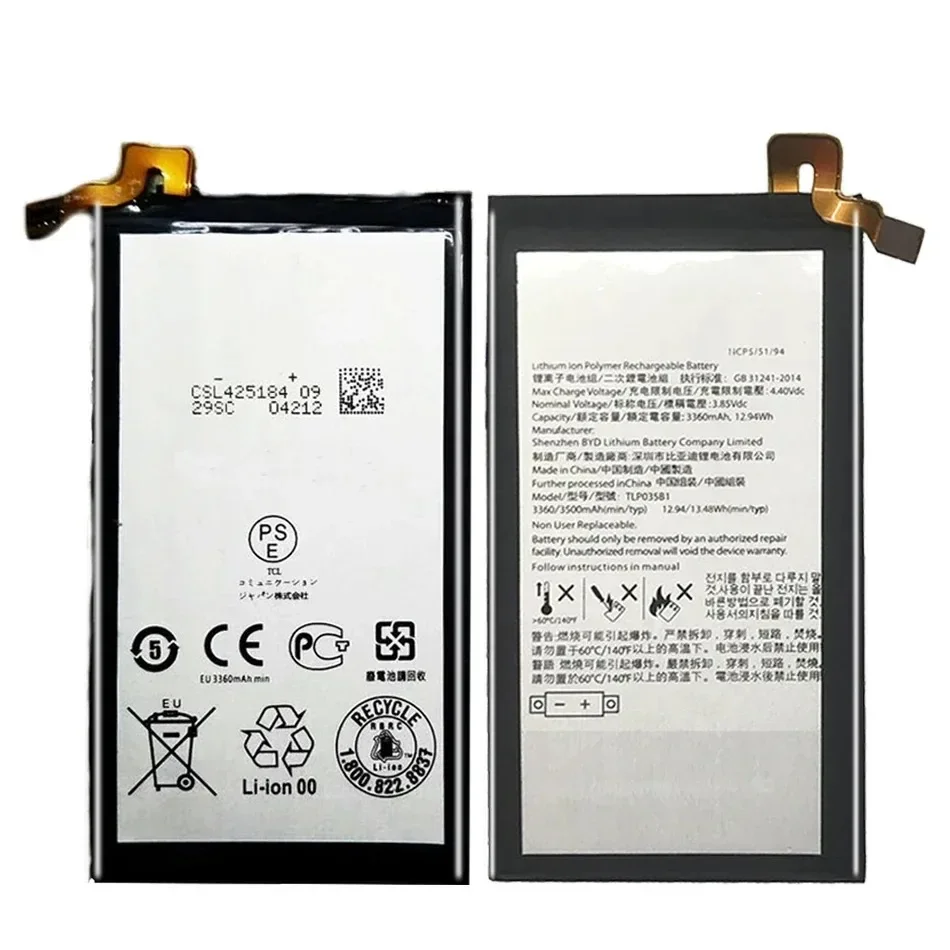 BAT-60122-003 Аккумулятор для BlackBerry keyone Key2 Z30 Q20 Classic SQC100-1 SQC100-3 Q30 SQW100-1 SQW100-3 TLP035B1 BAT-63108-003