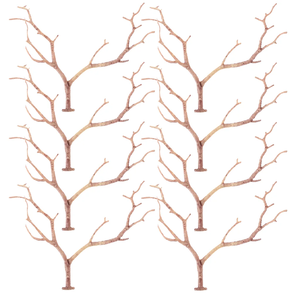 

DIY Branches Flower Arrangement Home Table Decorations Plastic Artificial Tree Stems Vase Simulation Dry Fake Accessory Decors