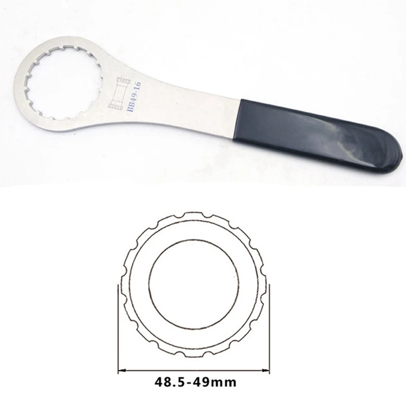 2X велосипедный каретка гаечный ключ инструмент для ремонта BB49-16 16 зубьев GUB BB386/FSA