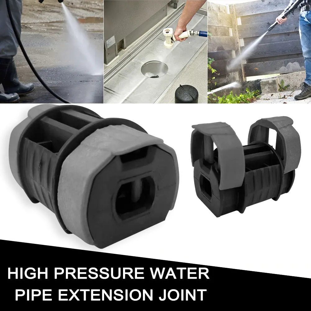 

160bar Hose Extension Connector Accessories Plastic Hose Tube Extension Connector Parts Pressure Washer Hose Adapter for Karcher