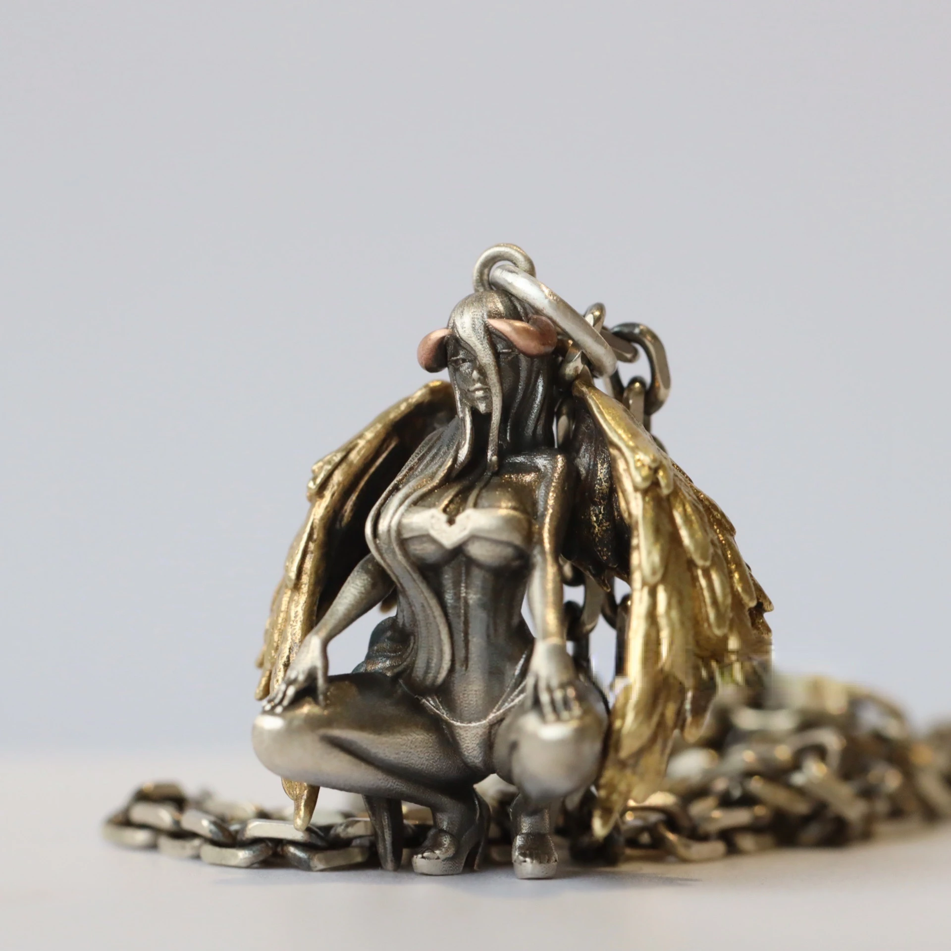 Женское ожерелье с подвеской в виде ангела |