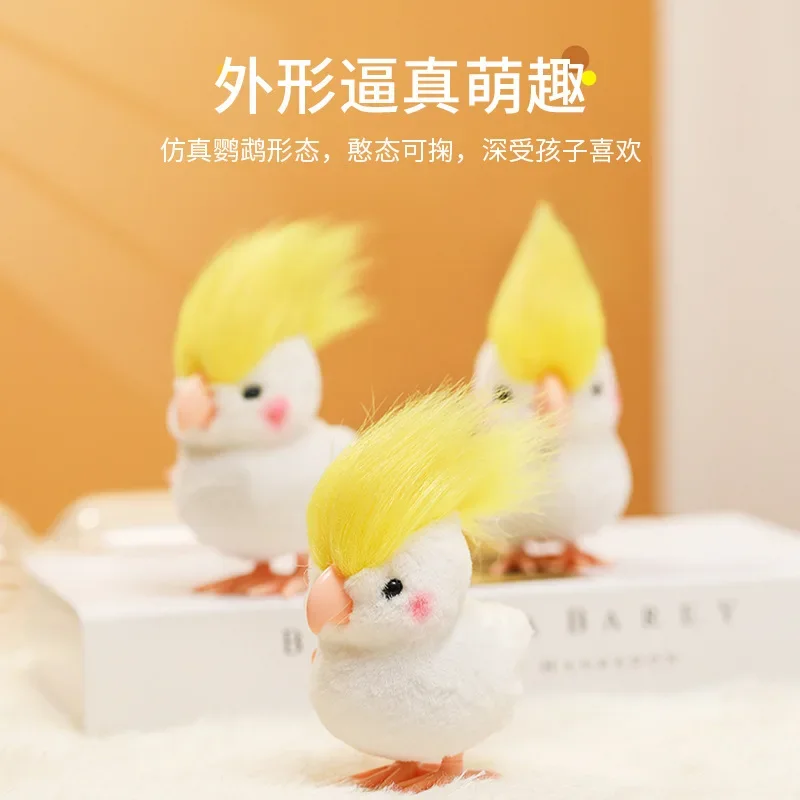 Lejier прыгающая курица Заводная игрушка имитация плюшевой прыгающей утки