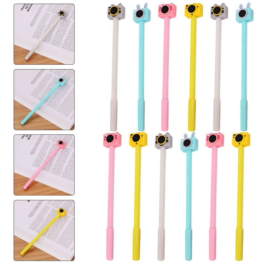 

12Pcs Portable Cartoon Kids Pen Children Pen Children Prize Gifts Writing Pens Kids Stationery for Children School Home Kids