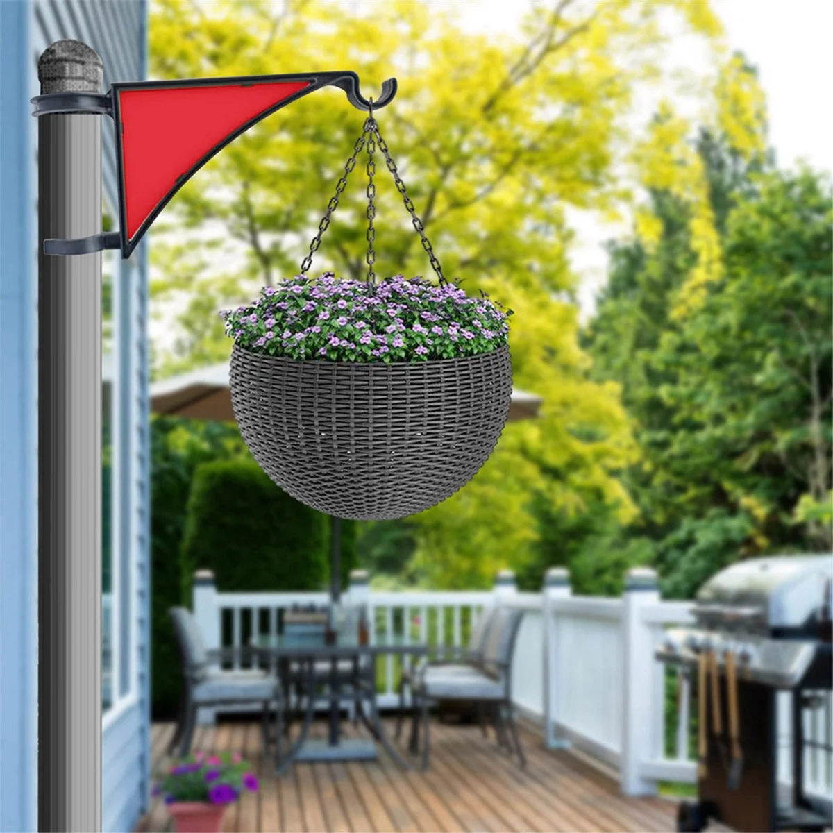 Вешалки для растений 2 шт. в упаковке вешалка столбов забора кормушек птиц фермер