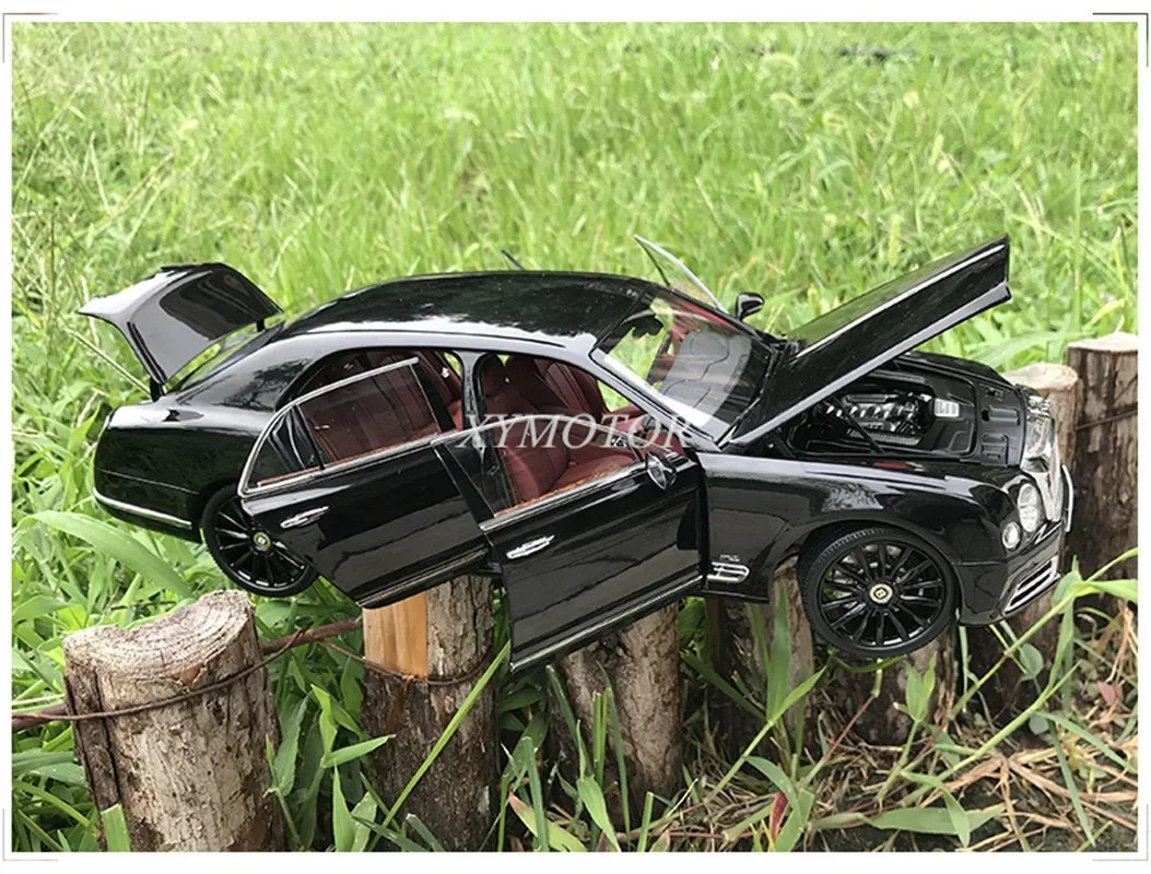 Реалистичная модель автомобиля 1:18 для Bentley Mulsanne Founder Century коллекция черные
